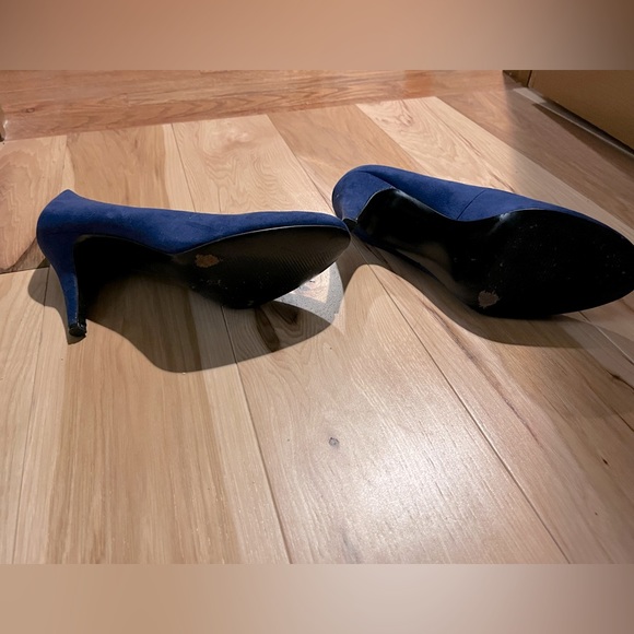 Blue Suede Heels 💙 - Picture 2 of 4